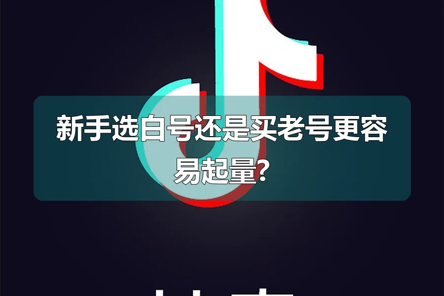 新手选白号还是买老号更容易起量?